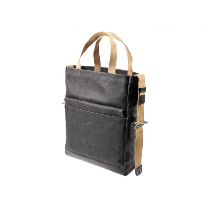 Brooks Schoudertas Brixton Canvas Grijs Bruin - Afbeelding 2
