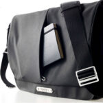 Brooks Schoudertas Strand Messenger Zwart - Afbeelding 3