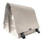 Clarijs Fietstas Uni Taupe Mat XL