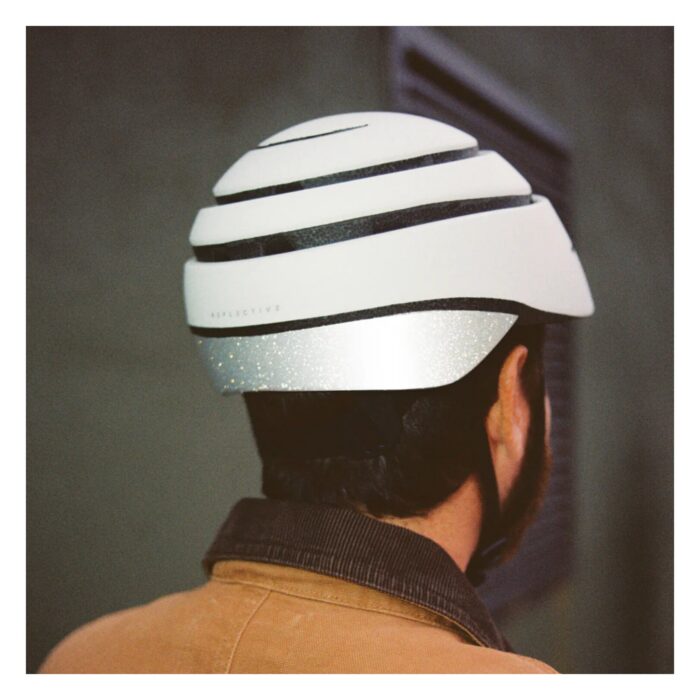 Helm Closca Loop Reflective Wit M - Afbeelding 3