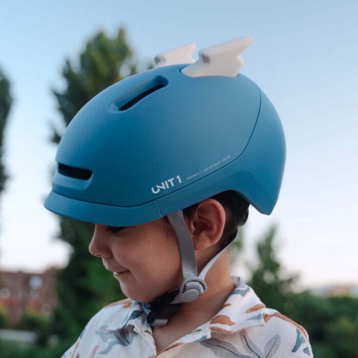 Helm Unit1 Sparky Powder Blue XS - Afbeelding 6