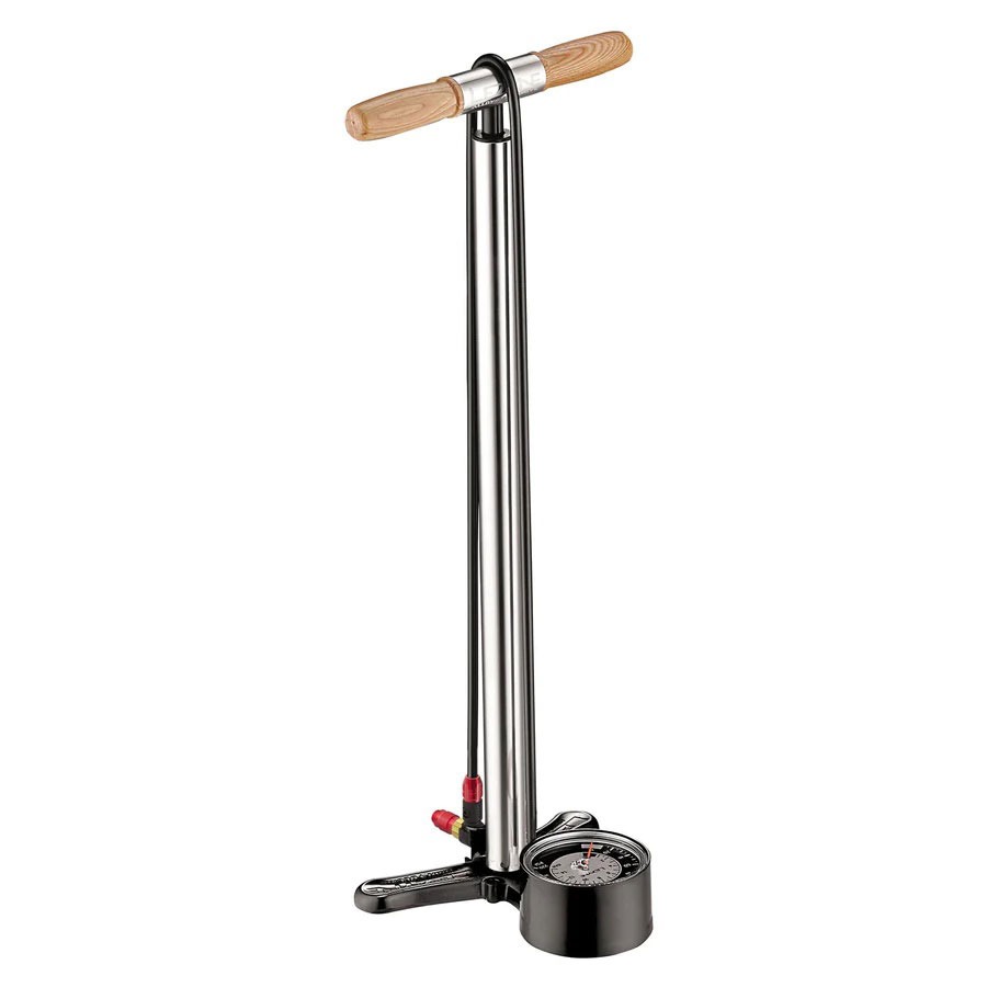 Product-lezyne-floorpumps-Alloy-y12-silver-01.jpg Lezyne Pomp - Floor Drive Alloy - Silver - Afbeelding 1