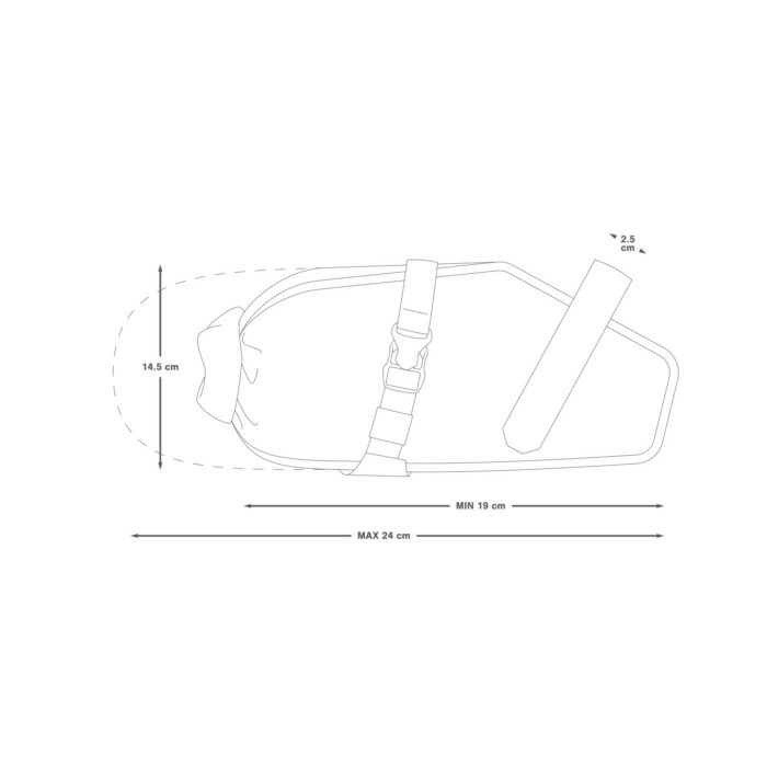 Apidura Racing Saddle Pack 3L - Afbeelding 4