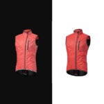 PEdALED Vest Windproof Odyssey Coral Red M