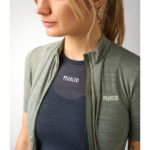 PEdALED Jersey Women Essential Merino Military Green XL - Afbeelding 4
