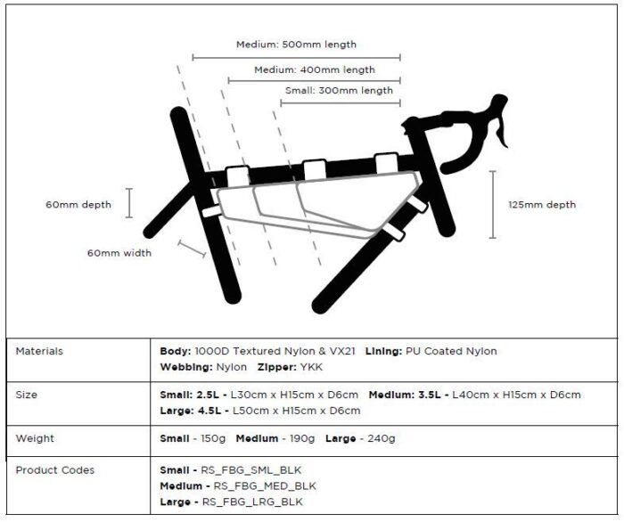 Restrap Framebag Large - Afbeelding 5