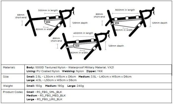 Restrap Framebag Small - Afbeelding 5