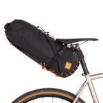 Restrap Saddle Bag + Dry Bag 18L Black/Orange