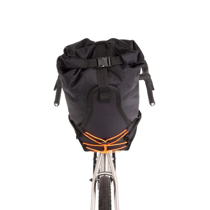 Restrap Saddle Bag + Dry Bag 18L Black/Orange - Afbeelding 3