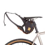 Restrap Saddle Bag + Dry Bag 14L Black/Orange - Afbeelding 5